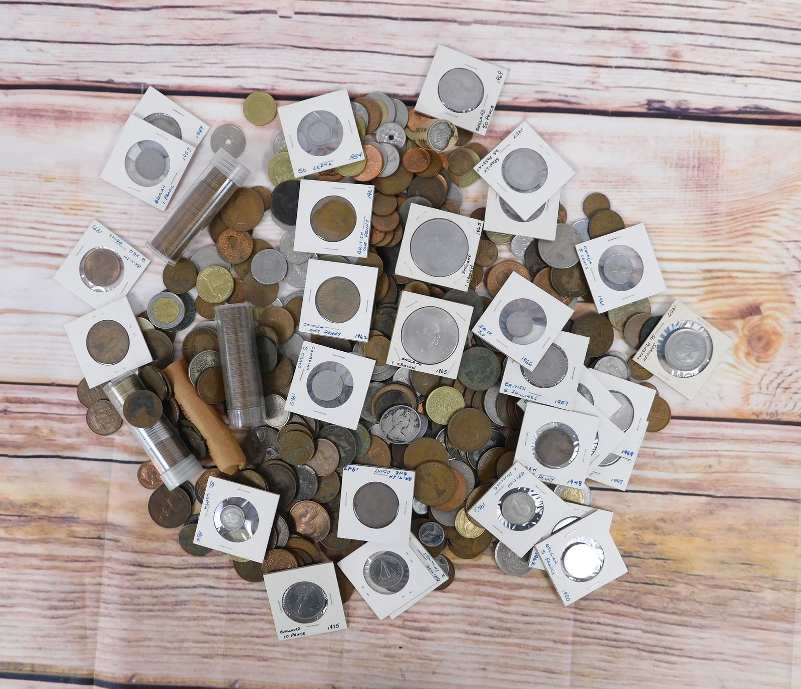 Mixed Group of Foreign Coins (1 of 6)