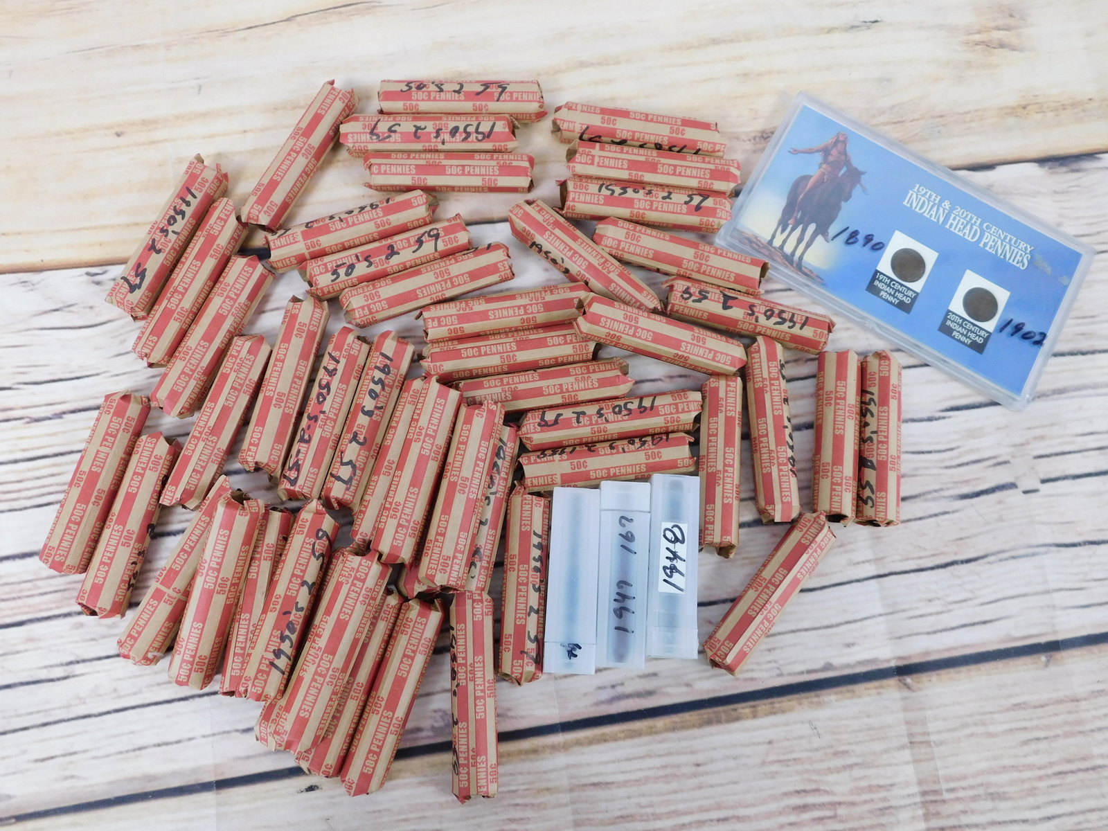 48 Rolls What Pennies (1 of 6)