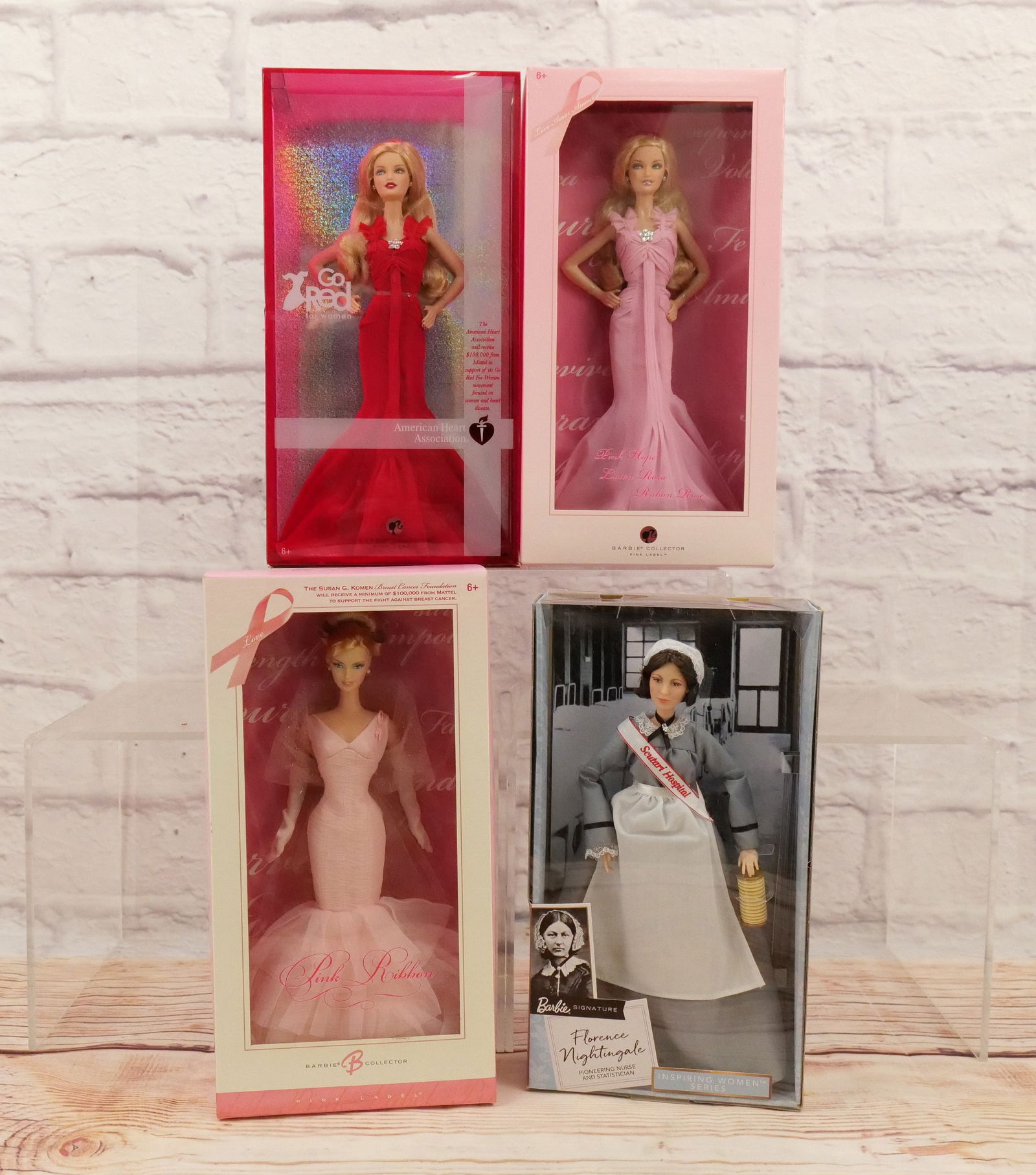 Lot of 4 Barbie Dolls (1 of 8)