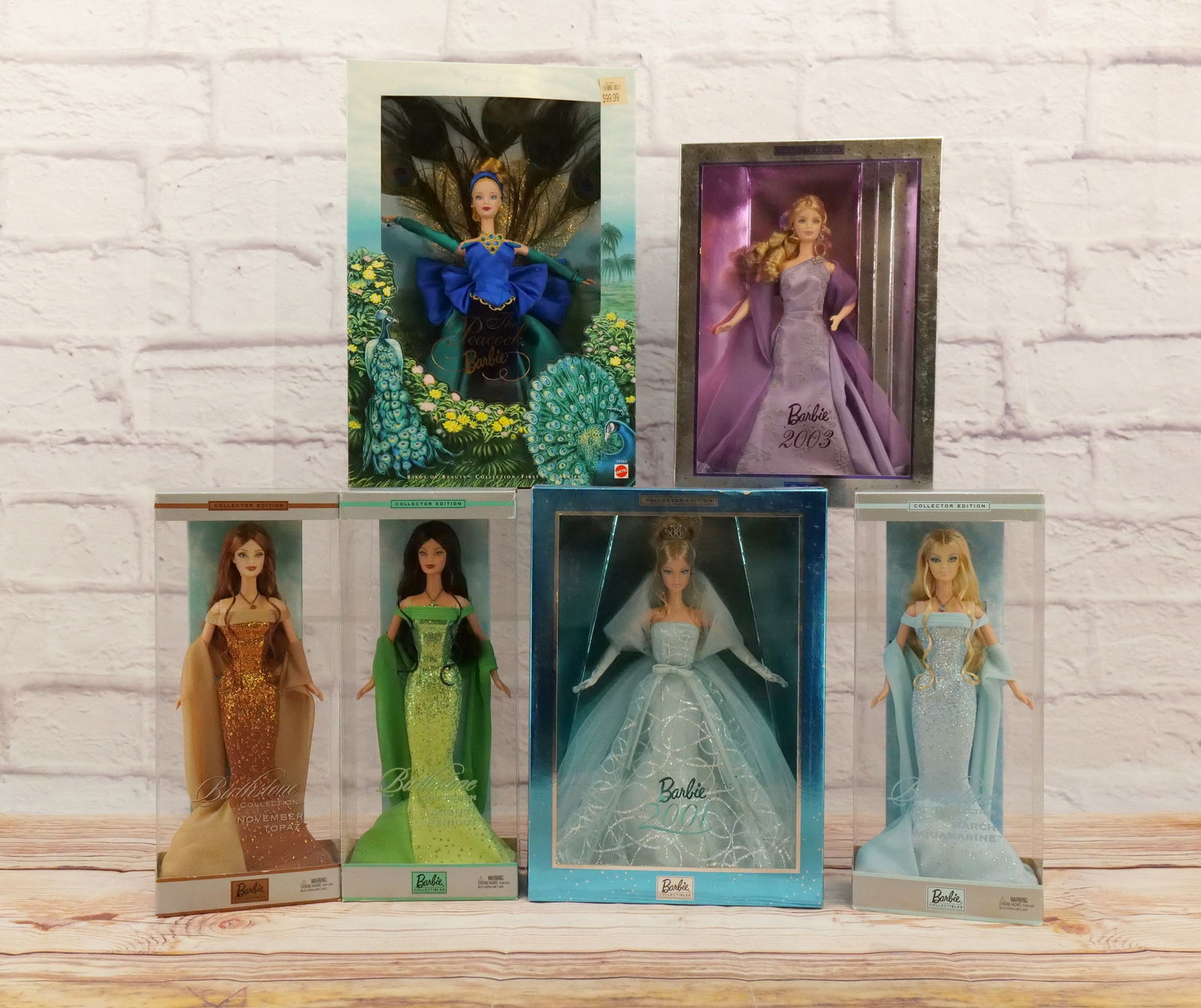 Lot of 6 Barbie Dolls (1 of 10)