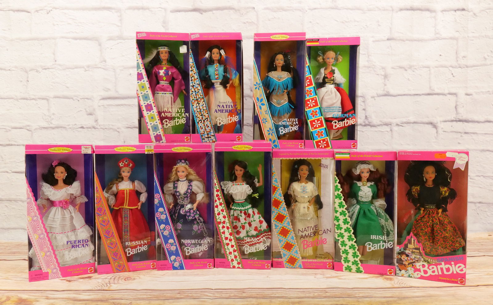 Lot of 11 Barbie Dolls (1 of 11)