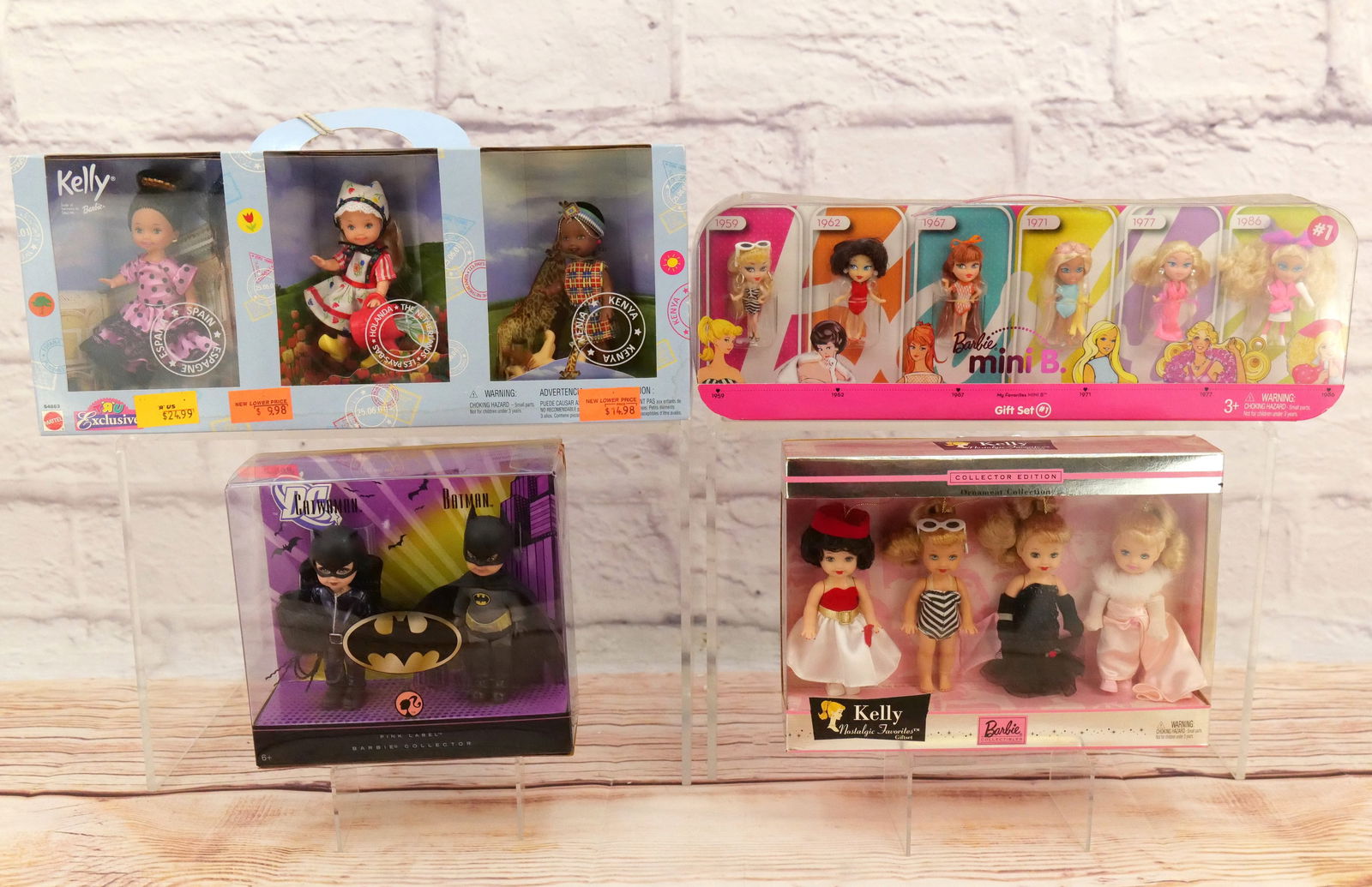 Group Lot of Kelly and Barbie Miniatures (1 of 14)