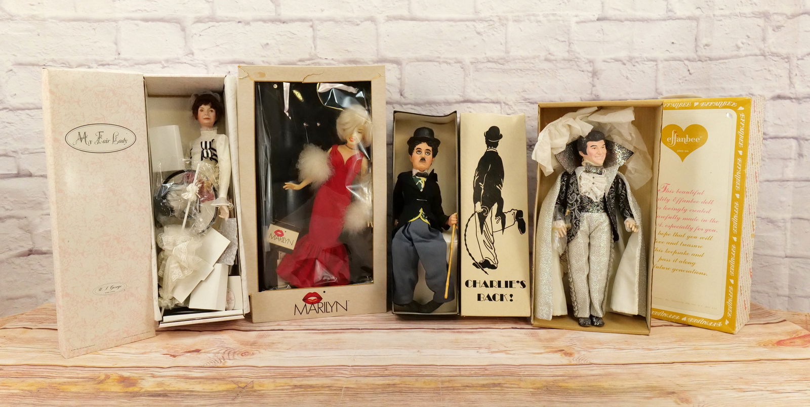 Lot of 4 Mixed Dolls (1 of 5)