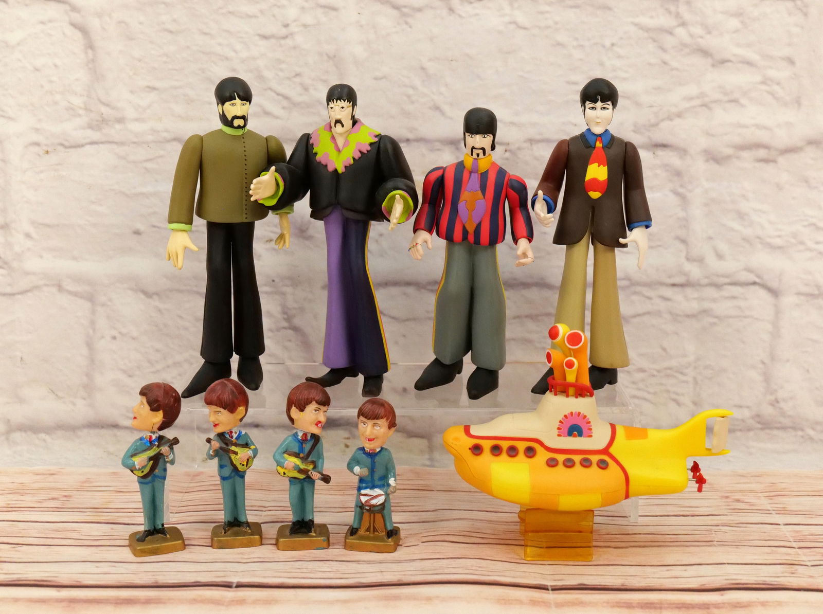 Lot of Loose Beatles Related Figures (1 of 8)