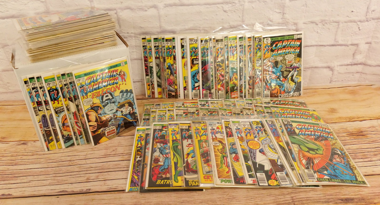 Huge Run of Marvel Bronze Age Captain America Comics - #143-251 (1 of 7)