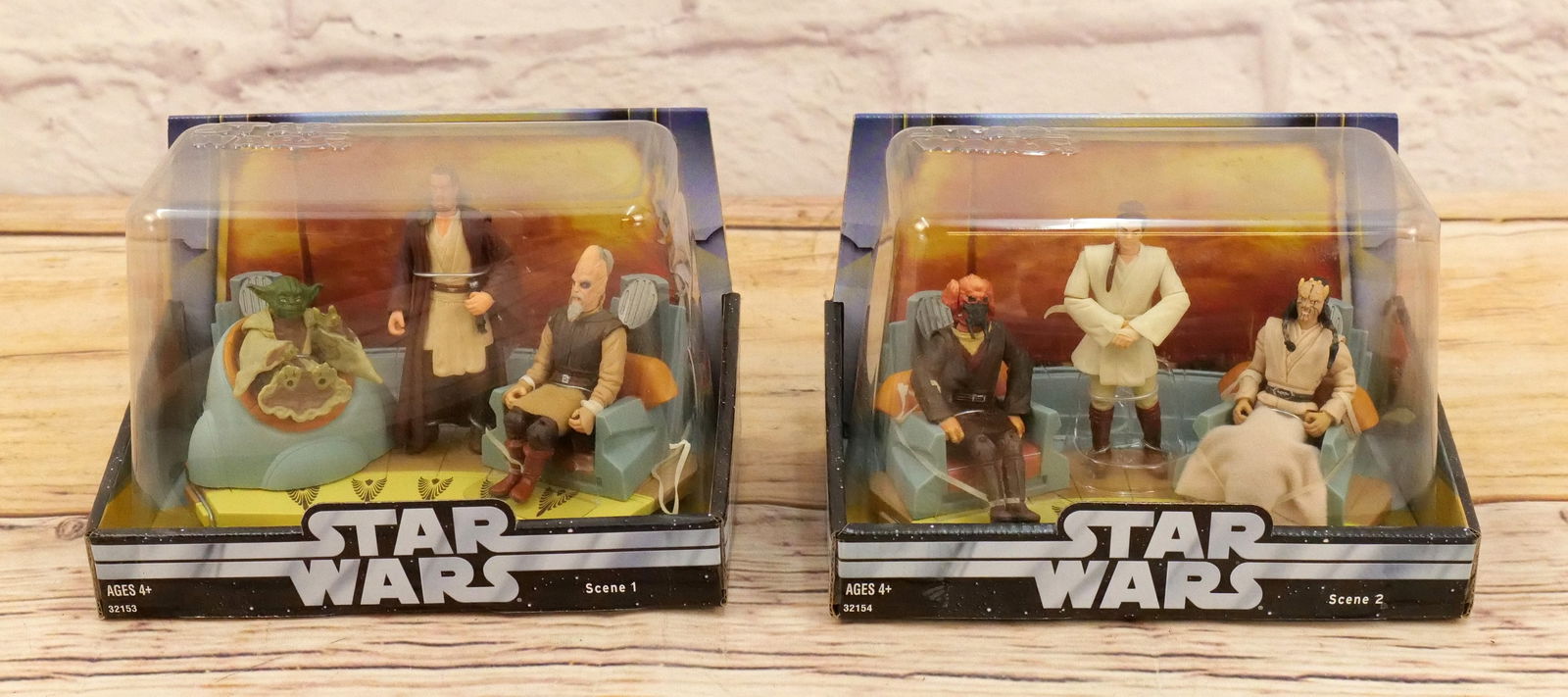 Lot of 2 Star Wars Jedi High Council Figure Sets (1 of 7)