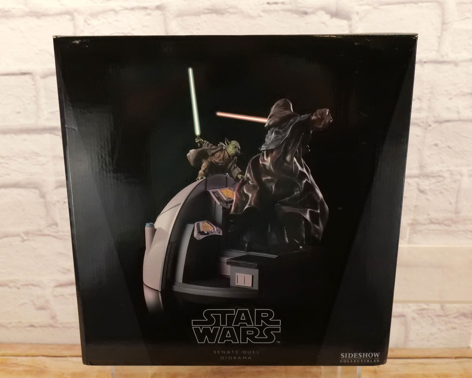 Sideshow Star Wars Senate Duel Diorama: Sideshow Collectibles Star Wars Senate Duel Diorama. Limited Edition #292/500. New in Box. All invoices must be paid within 24 hours of the sale. We offer multiple shipping options please read the shi