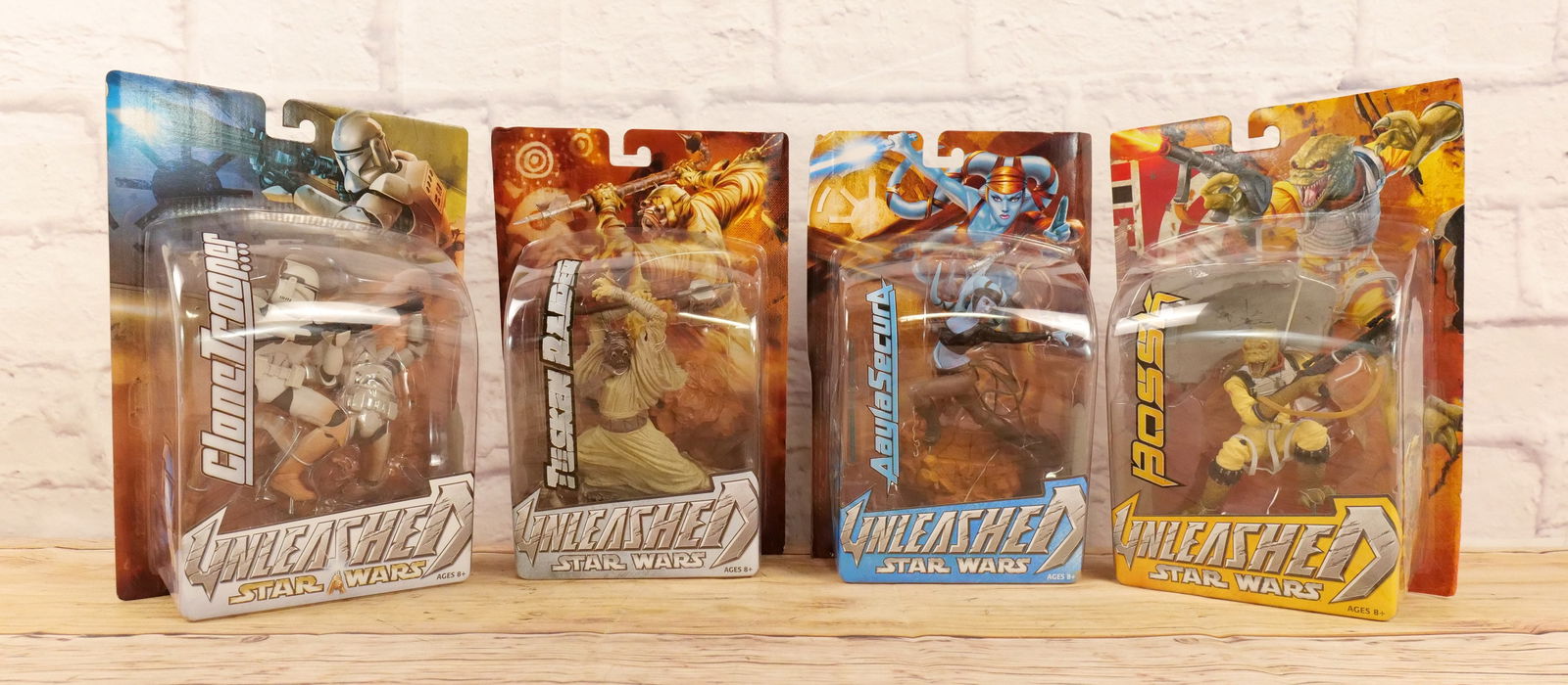 Lot of 4 Star Wars Unleashed Action Figures (1 of 10)