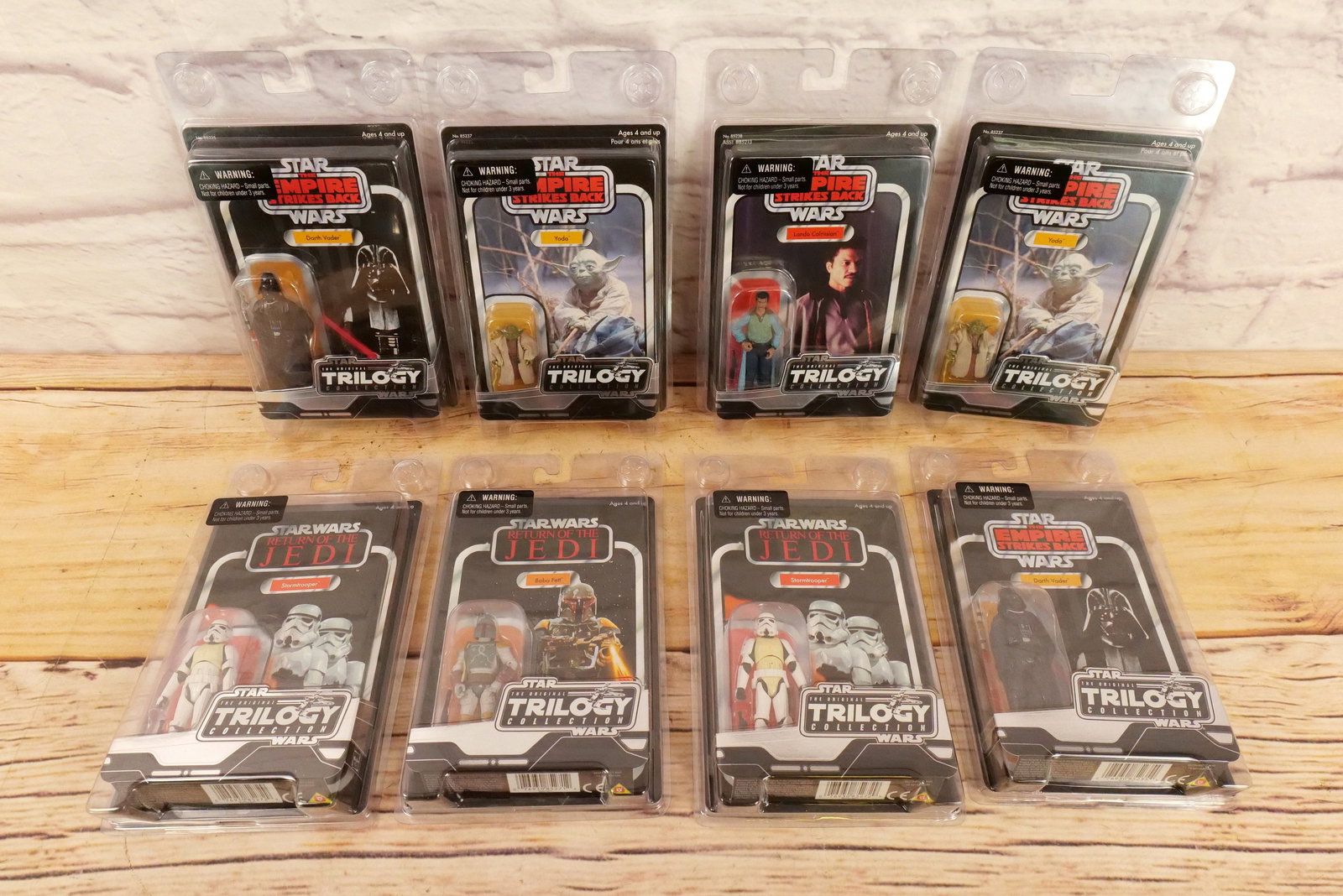 Lot of 8 Star Wars Trilogy Collection Action Figures (1 of 10)
