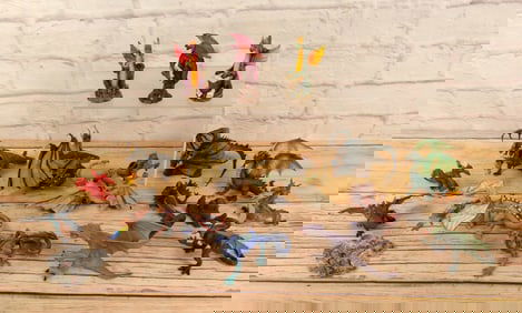 Lot of Loose Dragon Figures