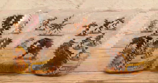 Lot of 3 Heroscape Miniature Expansion Figure Sets