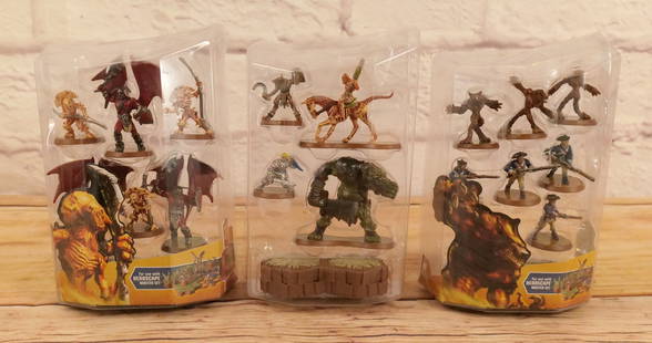 Lot of 3 Heroscape Miniature Expansion Figure Sets: Lot of 3 Heroscape Miniature Expansion Figure Sets - Utgar's Rage. All missing cardbacks. All invoices must be paid within 24 hours of the sale. We offer multiple shipping options please read the