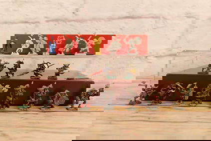 Lot of Metal Miniature Figures