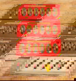 Lot of 4 Metal Soldier Sets