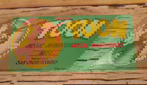 Toon Metal Miniatures - Set 1