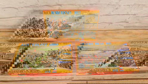 Lot of 3 ESCI Napoleonic Wars 1:72 Scale Military Figure Sets