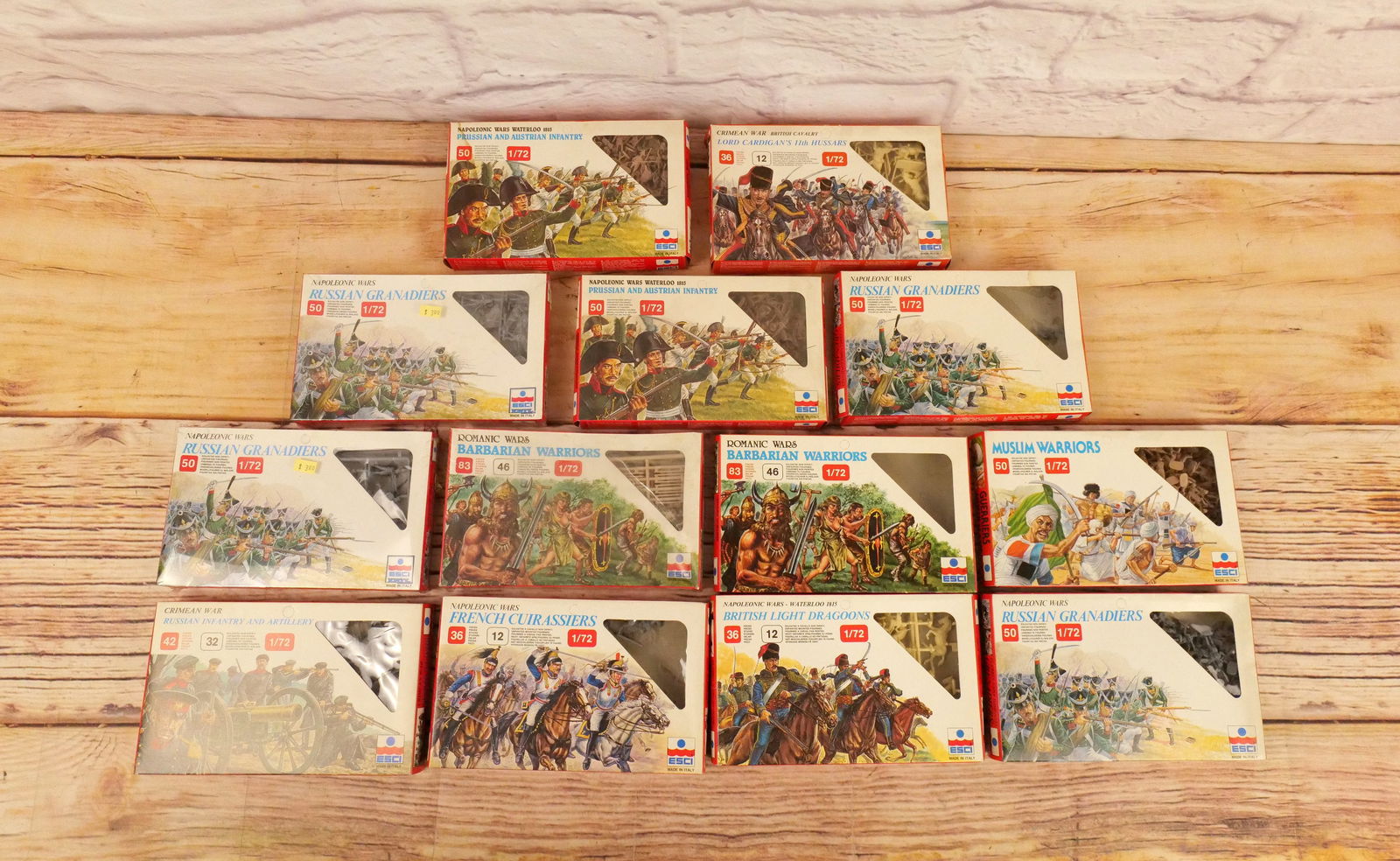 Lot of 13 ESCI Military 1:72 Scale Plastic Figure Sets (1 of 14)