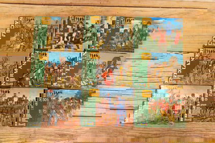 Lot of 9 Revell 1:72 Scale Plastic Military Figure Sets