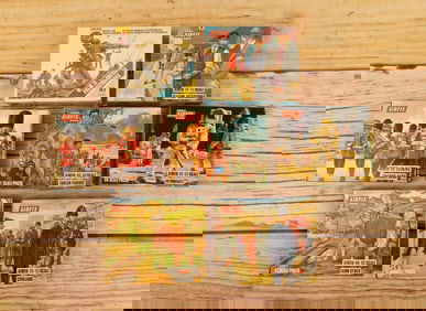 Lot of 7 AirFix Plastic HO-OO Scale Figure Sets