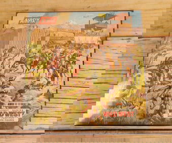 AirFix HO-00 Scale Wild West Snap Together Model with Figures
