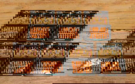 Lot of 7 Atlantic HO Scale Egyptian Plastic Figures