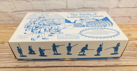 The Battle of Lexington Green Playset - Barzso Playsets