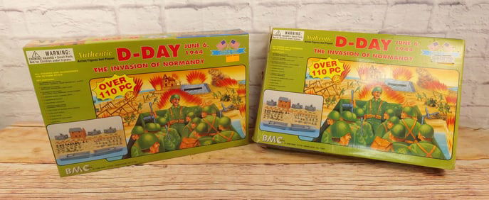 Lot of 2 D-Day Invasion of Normandy Playsets