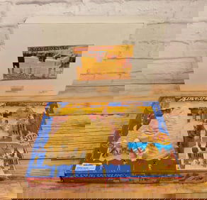 Lot of 2 Egyptian Style Playsets