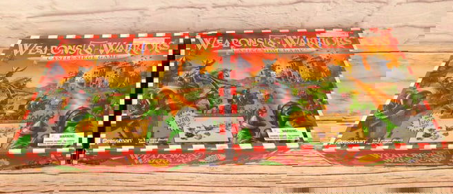 Lot of 2 Weapons & Warriors Castle Siege Games