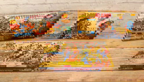 Lot of 3 Battlefield Playsets by BMG