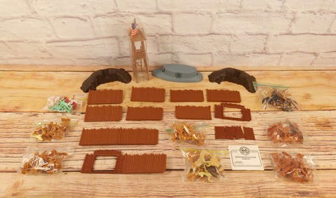 Lot of Marx Parts and Figures