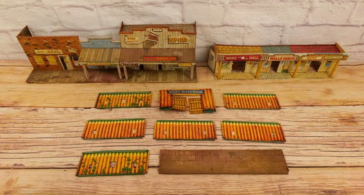 Lot of Marx Playsets