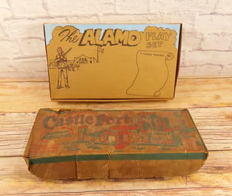 Lot of 2 Playsets including Marx