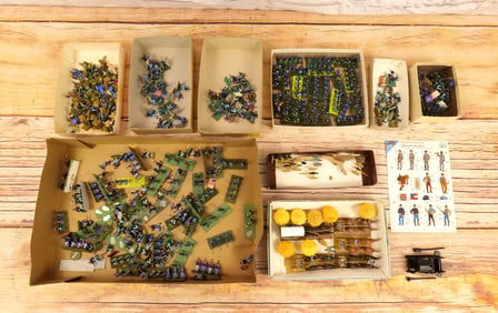 Lot of Civil War Custom Hand Painted Military Figures