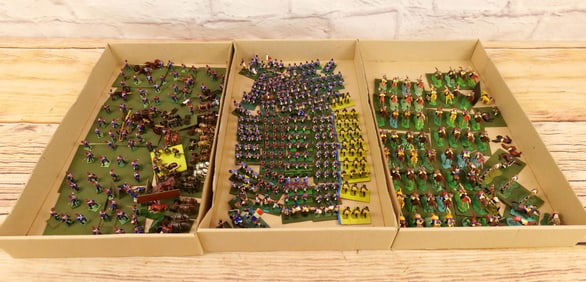 Lot of Custom Hand Painted French Military Figures
