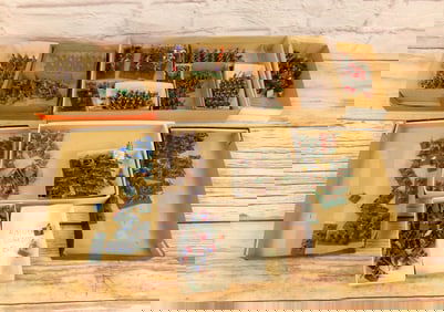 Lot of Custom Hand Painted Plastic Roman Figures