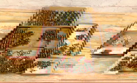 Lot of Custom Hand Painted British Plastic Military Figures