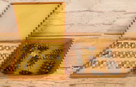 Lot of Mixed Metal Custom Hand Painted Figures