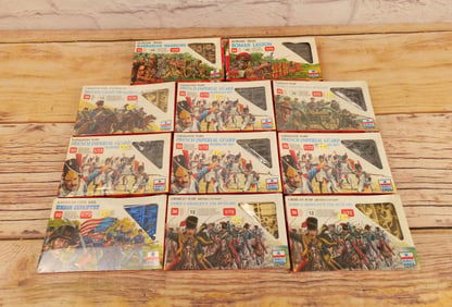 Lot of 11 ESCI 1:72 Scale Military Figures