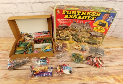 Lot of Playsets and Playset Parts and Figures