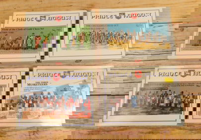 Lot of 4 Prince August Casting Mold Kits