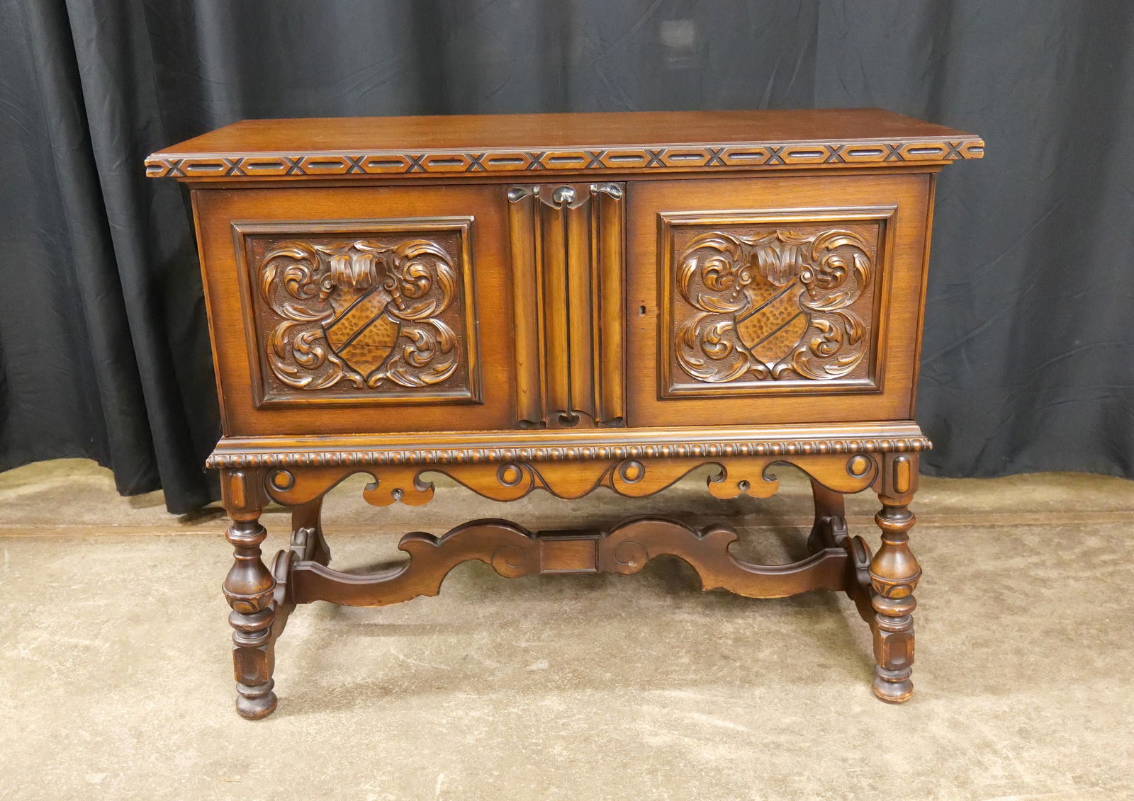 Depression Era Walnut Server (1 of 7)