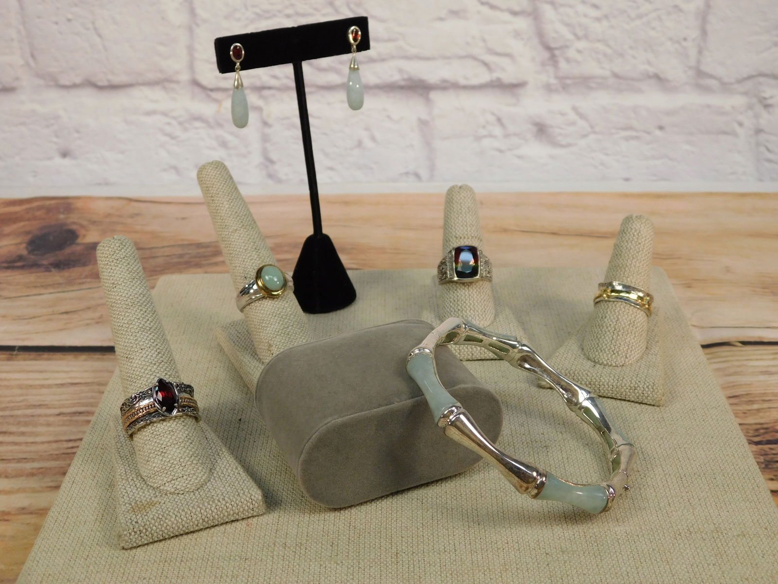 Group of Sterling and Gemstone Jewelry (1 of 11)