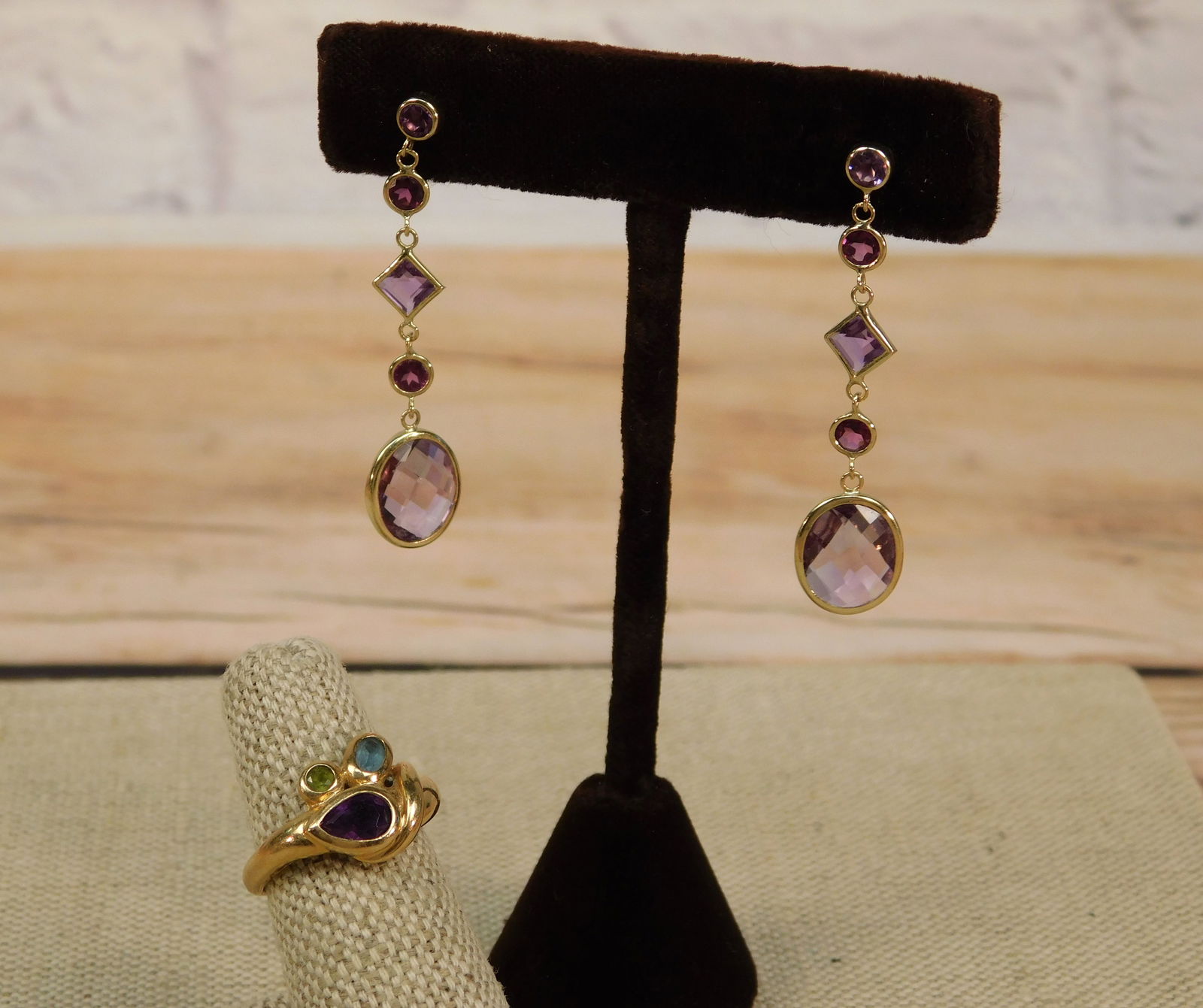 Group of 14k and Amethyst Jewelry (1 of 10)