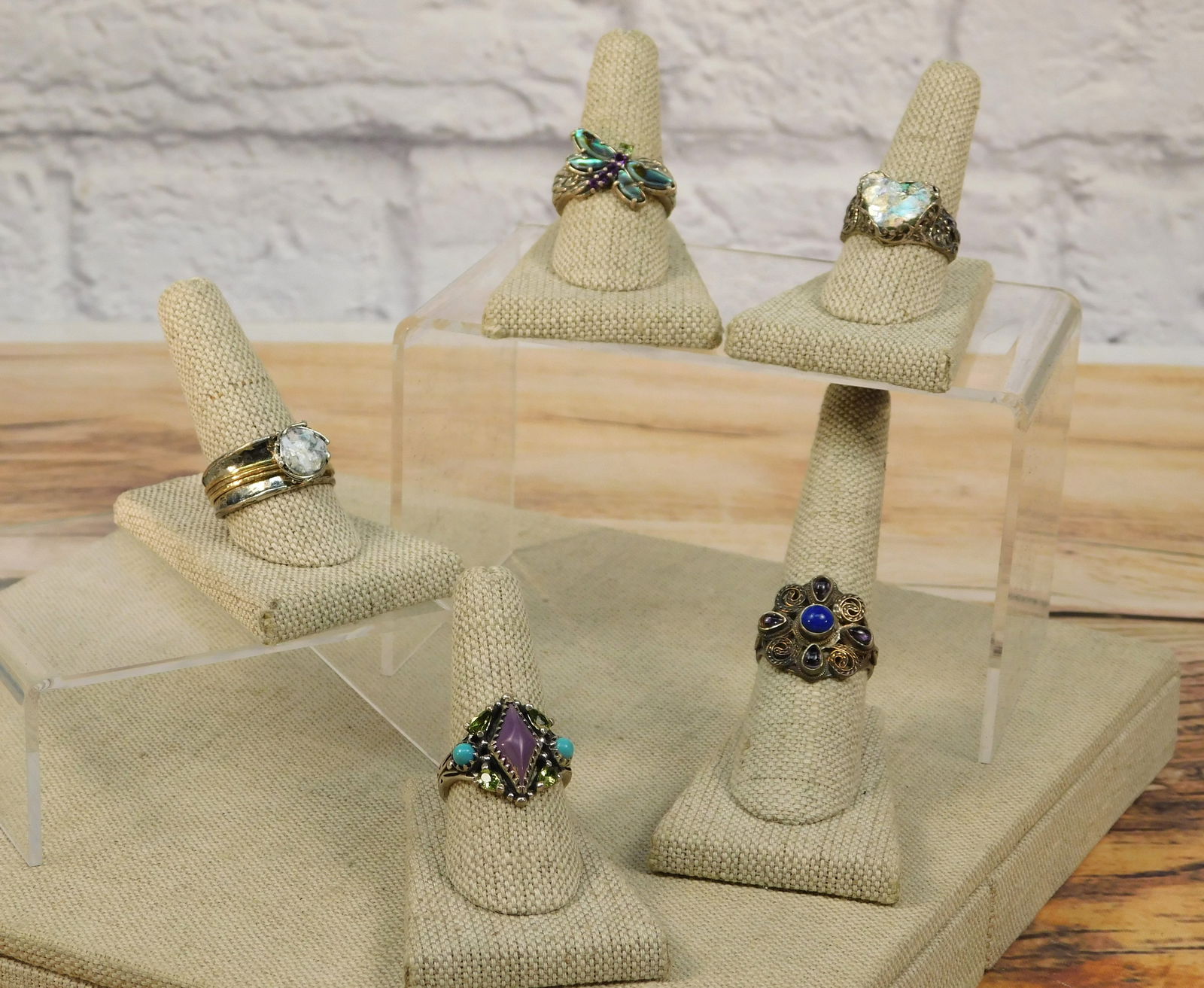 Group of Sterling and Natural Stone Jewelry (1 of 12)