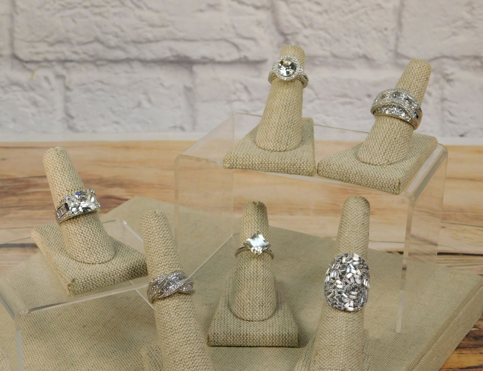 Group of 6 Sterling Silver Rings (1 of 13)