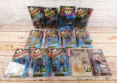 Lot of 13 McFarlane Spawn Action Figures - Series 5 & 6