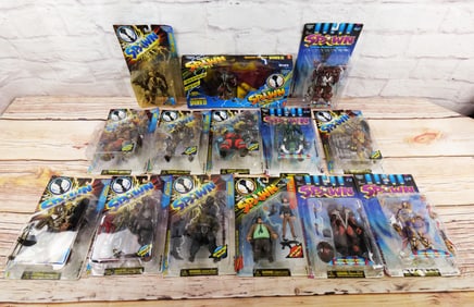 Lot of 12 McFarlane Spawn Action Figures - Series 7-9