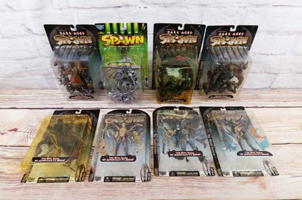 Lot of 8 McFarlane Spawn Action Figures - Series 10 & 11