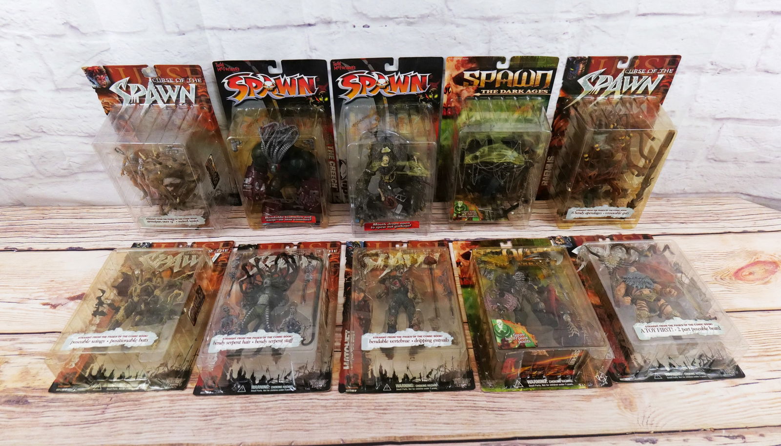 Lot of 10 McFarlane Spawn Action Figures - Series 12 - 14 (1 of 11)
